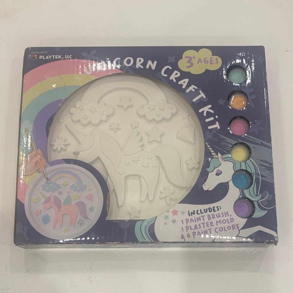 Playtex Unicorn Craft Kit - Purple, Pink & Blue Paint Set